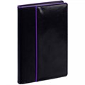 Ежедневник Alanis, недатированный, черный с фиолетовым 18299.37