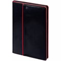 Ежедневник Alanis, недатированный, черный с красным 18299.35