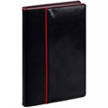 Ежедневник Alanis, недатированный, черный с красным 18299.35