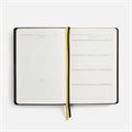 Ежедневник Alanis, недатированный, черный с желтым 18299.38