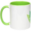 Кружка Promo Plus для сублимационной печати, зеленое яблоко 6579.94