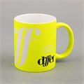 Кружка Colorido, желтый неон 18367.80