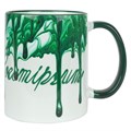 Кружка Rimo для сублимационной печати, темно-зеленая 15752.93