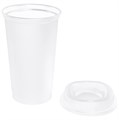 Стакан с крышкой Color Cap White, белый 20997.60