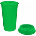 Стакан с крышкой Color Cap, зеленый 20998.90