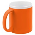 Кружка StopSpot с покрытием софт-тач, оранжевая 19003.20