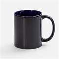 Кружка-хамелеон On Display, глянцевая, черная с синим 22407.40