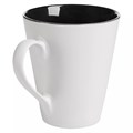Кружка New Bell матовая, белая с черным 64811.30