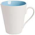 Кружка New Bell матовая, белая с голубым 64811.14