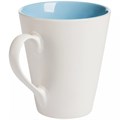 Кружка New Bell матовая, белая с голубым 64811.14