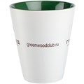 Кружка New Bell матовая, белая с зеленым 64811.90