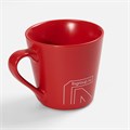 Кружка Modern Bell, матовая, красная 10734.50