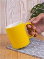 Кружка Promo Soft с покрытием софт-тач, желтая 14654.80
