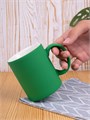 Кружка Promo Soft с покрытием софт-тач, зеленая 14654.90