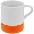 Кружка с силиконовой подставкой Protege, оранжевая 12892.20