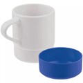 Кружка с силиконовой подставкой Protege , синяя 12892.40