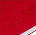 Ежедневник Vale New, недатированный, красный 26202.50
