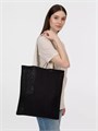 Холщовая сумка на плечо Juhu, черная 4868.30