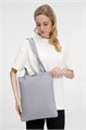 Шопер B4, серый с серыми ручками 19214.10