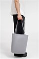 Шопер B5, серый с серыми ручками 19215.10