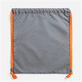 Рюкзак B3, серый с оранжевыми лямками 19217.11