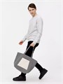Шопер Shophop, серый с неокрашенным 17296.10