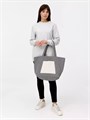 Шопер Shophop, серый с неокрашенным 17296.10