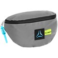 Поясная сумка Manifest из светоотражающей ткани, серая 12346.11