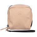 Дорожная косметичка Cubo, бежевая с логотипом 13834.06