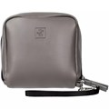 Дорожная косметичка Cubo, серая с логотипом 13834.11