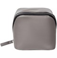Дорожная косметичка Cubo, серая с логотипом 13834.11