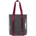 Шопер Clear Fest, прозрачный серый с красными ручками 15365.51
