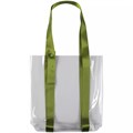 Шопер Clear Fest, прозрачный с зелеными ручками 15365.90