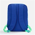 Рюкзак B2, синий с зелеными стропами 19218.41