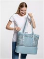 Шопер с термоотделением Verkko, серо-голубой 15463.13