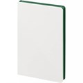 Ежедневник Duplex, недатированный, белый с зеленым 15059.96