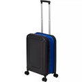 Чемодан Platta, черный с синим 16499.34