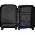 Чемодан Platta, черный с синим 16499.34