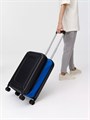 Чемодан Platta, черный с синим 16499.34