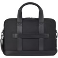Сумка для ноутбука Santiago с кожаной отделкой, черная 17961.30