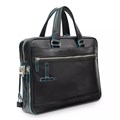 Сумка с отделением для ноутбука Piquadro Blue Square, черная CA2849B2/N