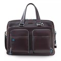 Сумка мужская для ноутбука Piquadro Blue Square, коричневая CA2765B2/MO