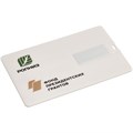 Флешка Card, 8 Гб, белая 3423.08
