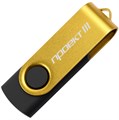 Флешка Twist Color, черная с желтым, 8 Гб 7537.38.8Гб