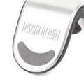 Магнитный держатель для смартфонов Pinch, серебристый 72073.10