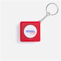 Брелок с рулеткой Square, ver.2, красный 15459.50