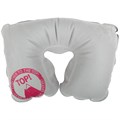 Надувная подушка под шею в чехле Sleep, серая 5125.10
