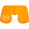 Надувная подушка под шею в чехле Sleep, оранжевая 5125.20